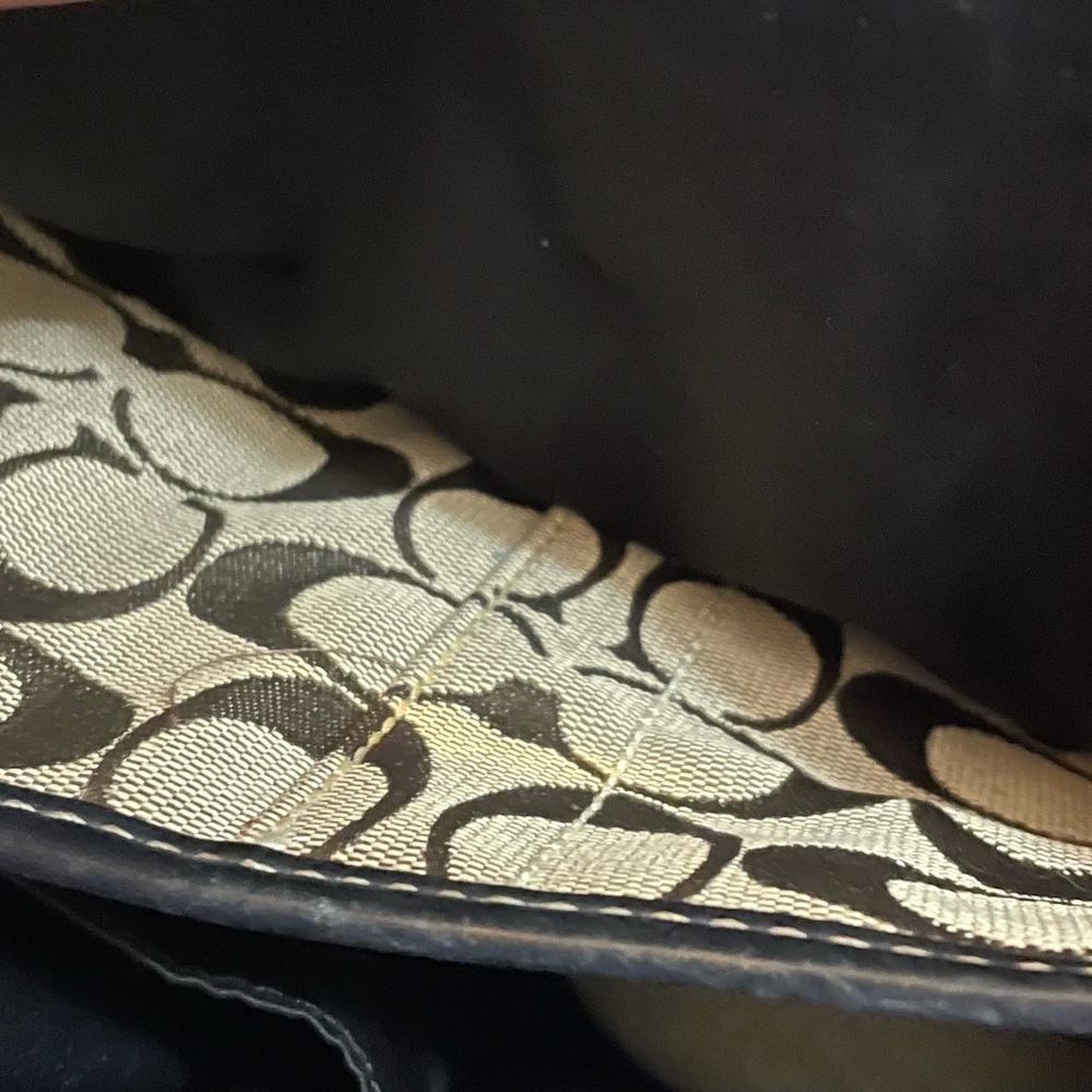 COACH Ergo Brown and Tan Designer Shoulder Bag - Picture 8 of 11